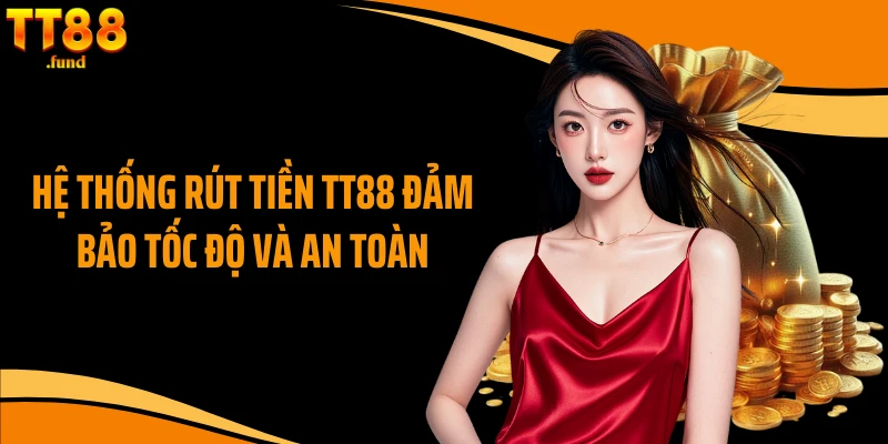 Hệ thống rút tiền TT88 đảm bảo tốc độ và an toàn