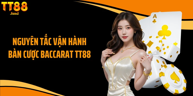 Nguyên tắc vận hành bàn cược baccarat TT88